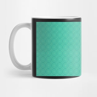 Green Ocean Waves Mug